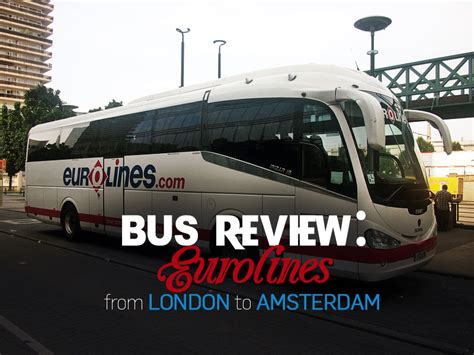 coach to amsterdam from london cheap